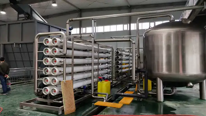 50 Cubic 50T/H Reverse Osmosis Water Purification System RO Pure Waste Water Treatment Plant for Industrial Machine Ro Purifier Filter